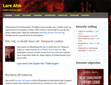 Tablet Screenshot of larsahn.dk